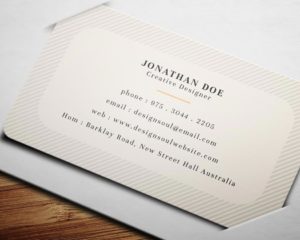Business Cards Rounded Corners 1