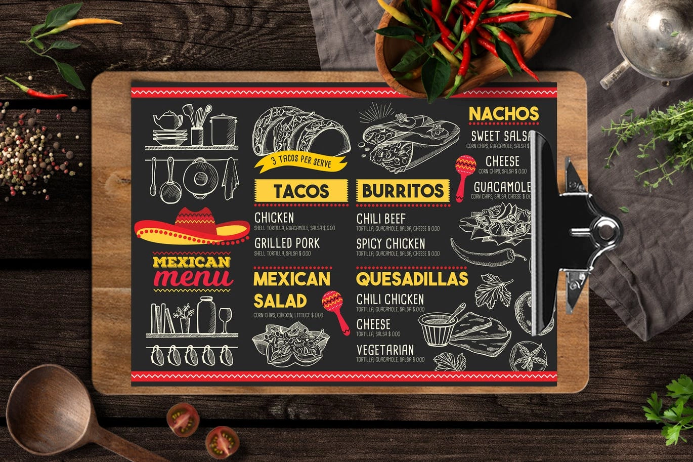 Take Out Menu Printing