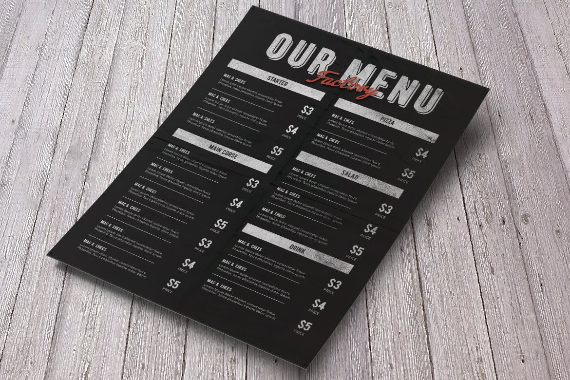 Menu Printing | 1800-Printing